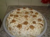 bolo de doce de leite e nozes